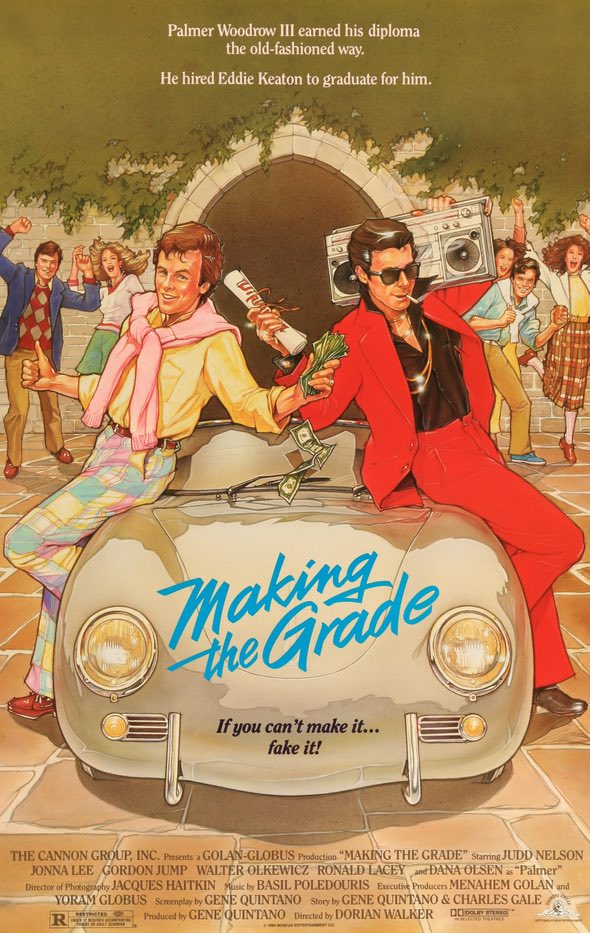 Making the Grade (1984) original movie poster for sale at Original Film Art - Vintage Movie Posters