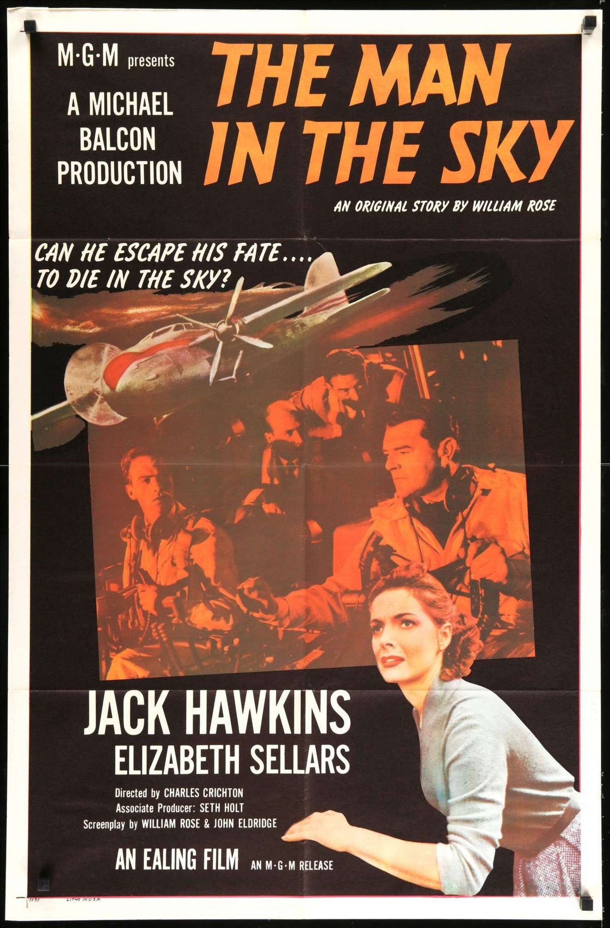 Man in the Sky (1957) original movie poster for sale at Original Film Art - Vintage Movie Posters