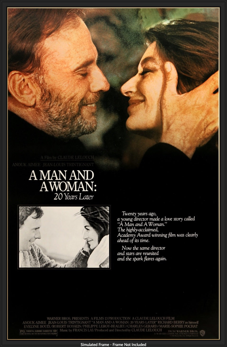 Man and a Woman, 20 Years Later (1986) original movie poster for sale at Original Film Art