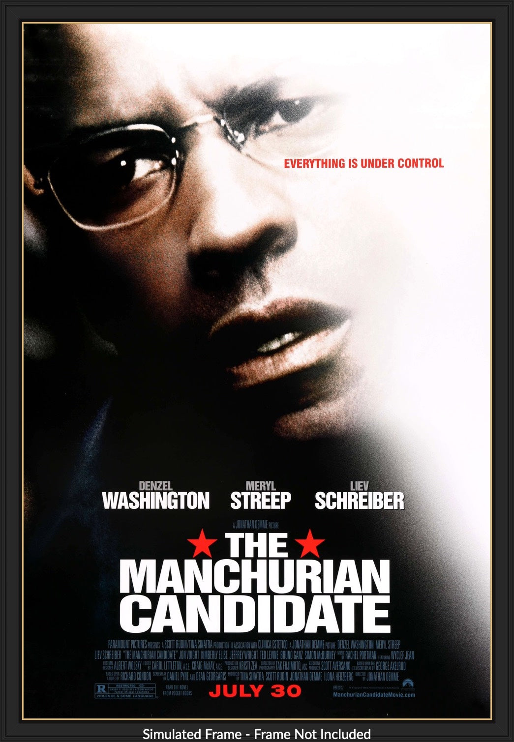 Manchurian Candidate (2004) original movie poster for sale at Original Film Art