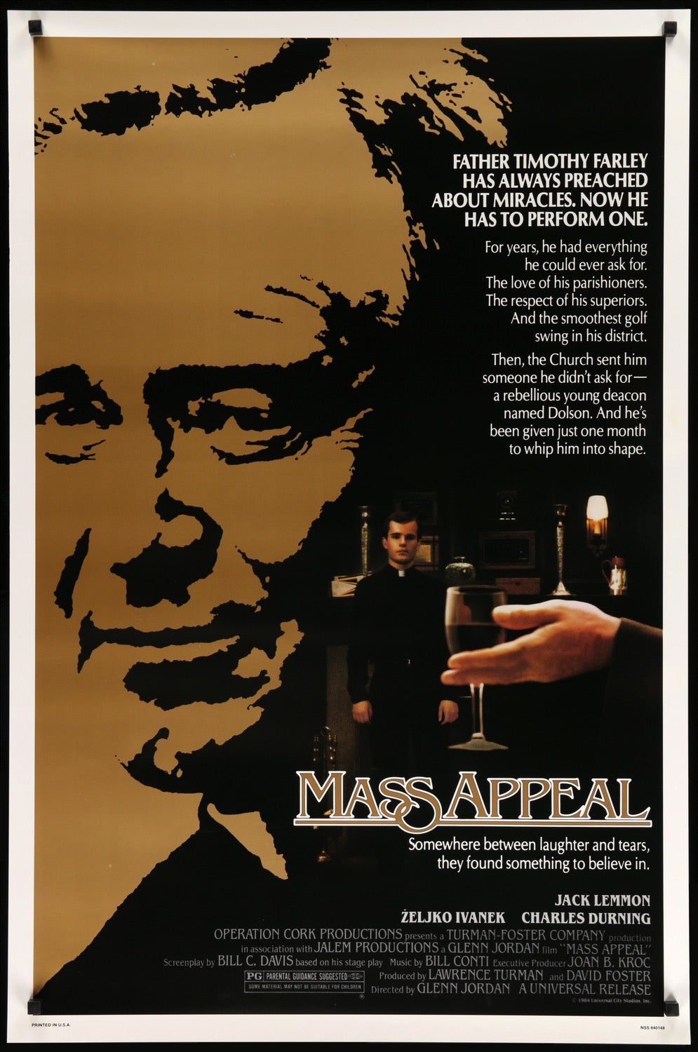 Mass Appeal (1984) original movie poster for sale at Original Film Art - Vintage Movie Posters