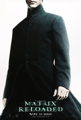 Matrix Reloaded (2003) original movie poster for sale at Original Film Art - Vintage Movie Posters