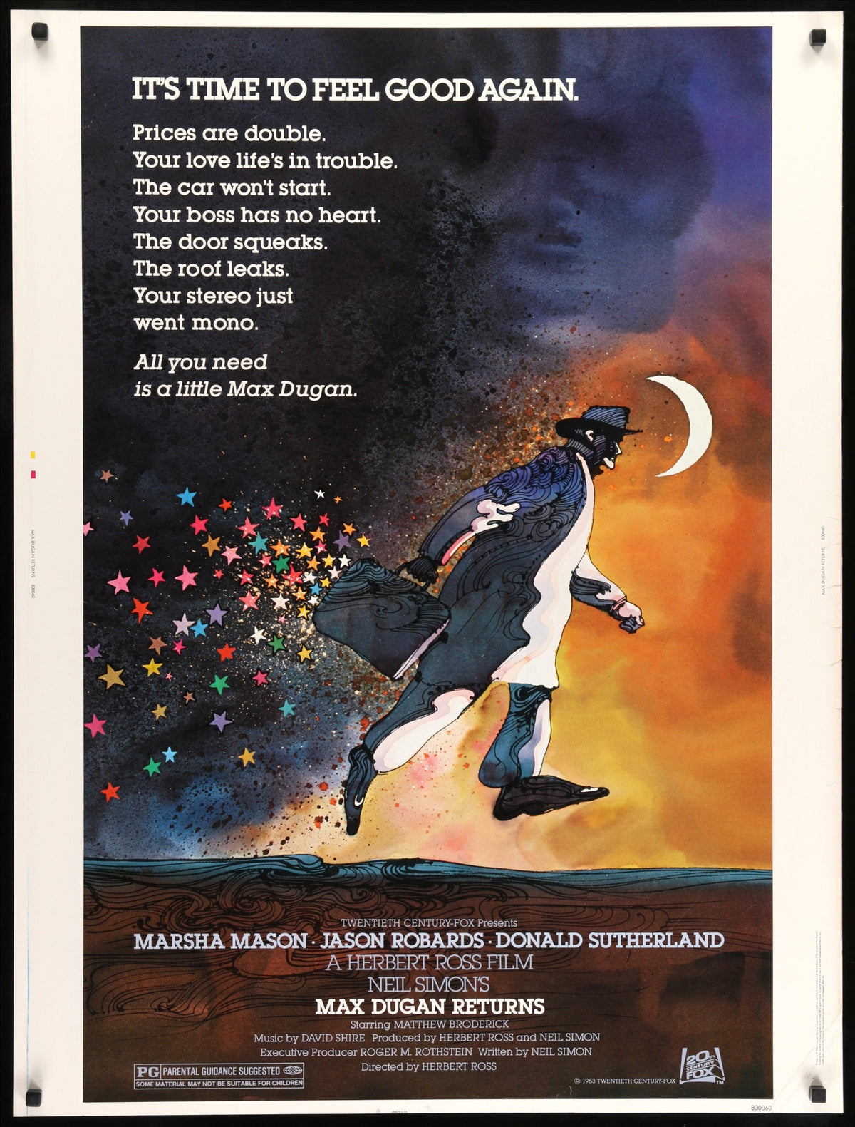 Max Dugan Returns (1983) original movie poster for sale at Original Film Art