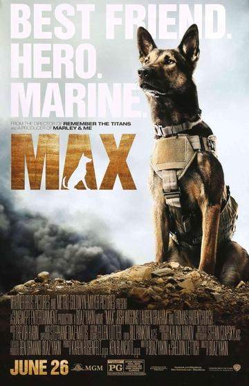Max (2015) original movie poster for sale at Original Film Art - Vintage Movie Posters