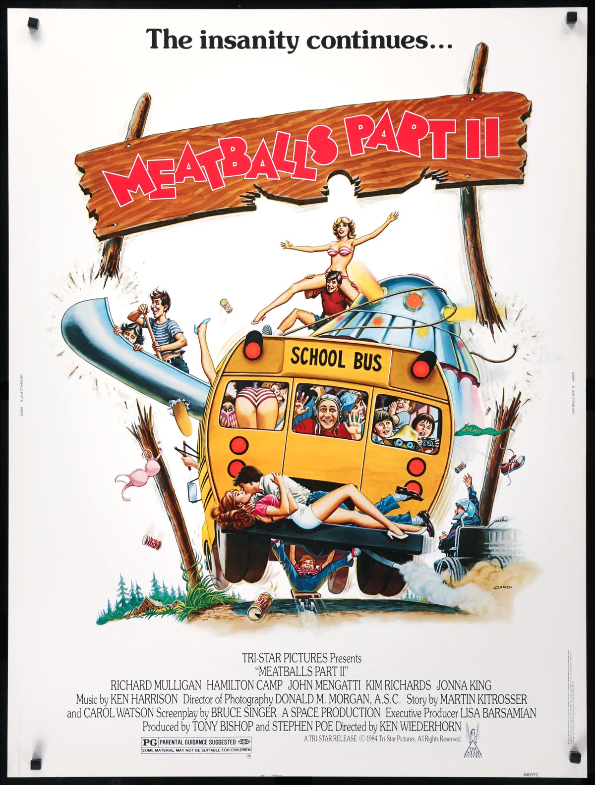 Meatballs Part II (1984) original movie poster for sale at Original Film Art - Vintage Movie Posters