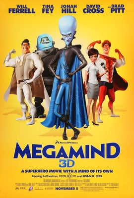 Megamind (2010) original movie poster for sale at Original Film Art - Vintage Movie Posters