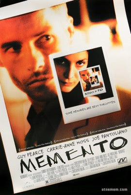Memento (2000) original movie poster for sale at Original Film Art - Vintage Movie Posters