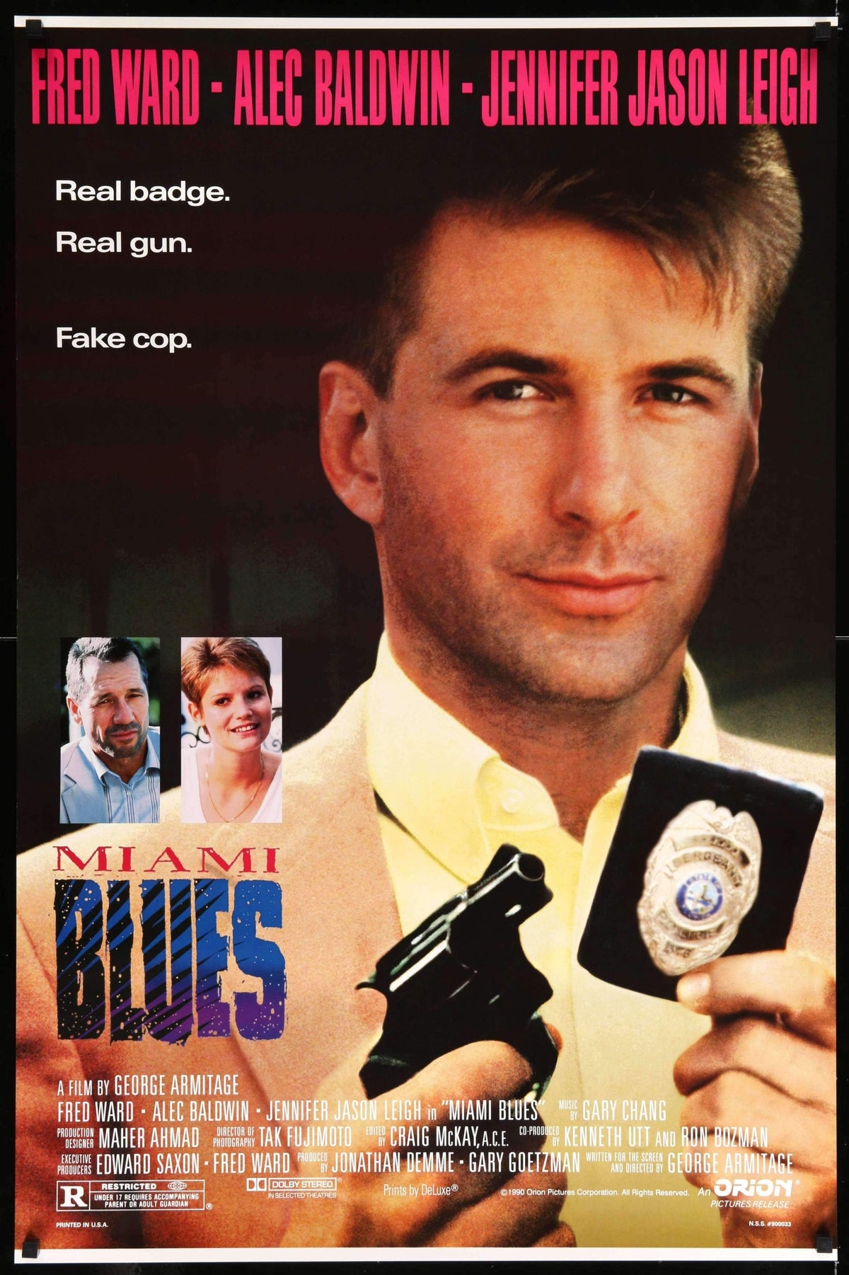 Miami Blues (1990) original movie poster for sale at Original Film Art - Vintage Movie Posters
