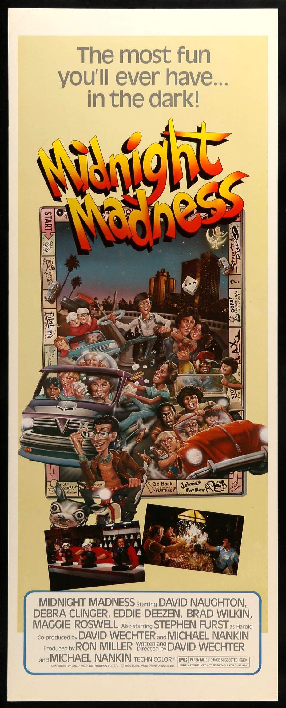 Midnight Madness (1980) original movie poster for sale at Original Film Art - Vintage Movie Posters