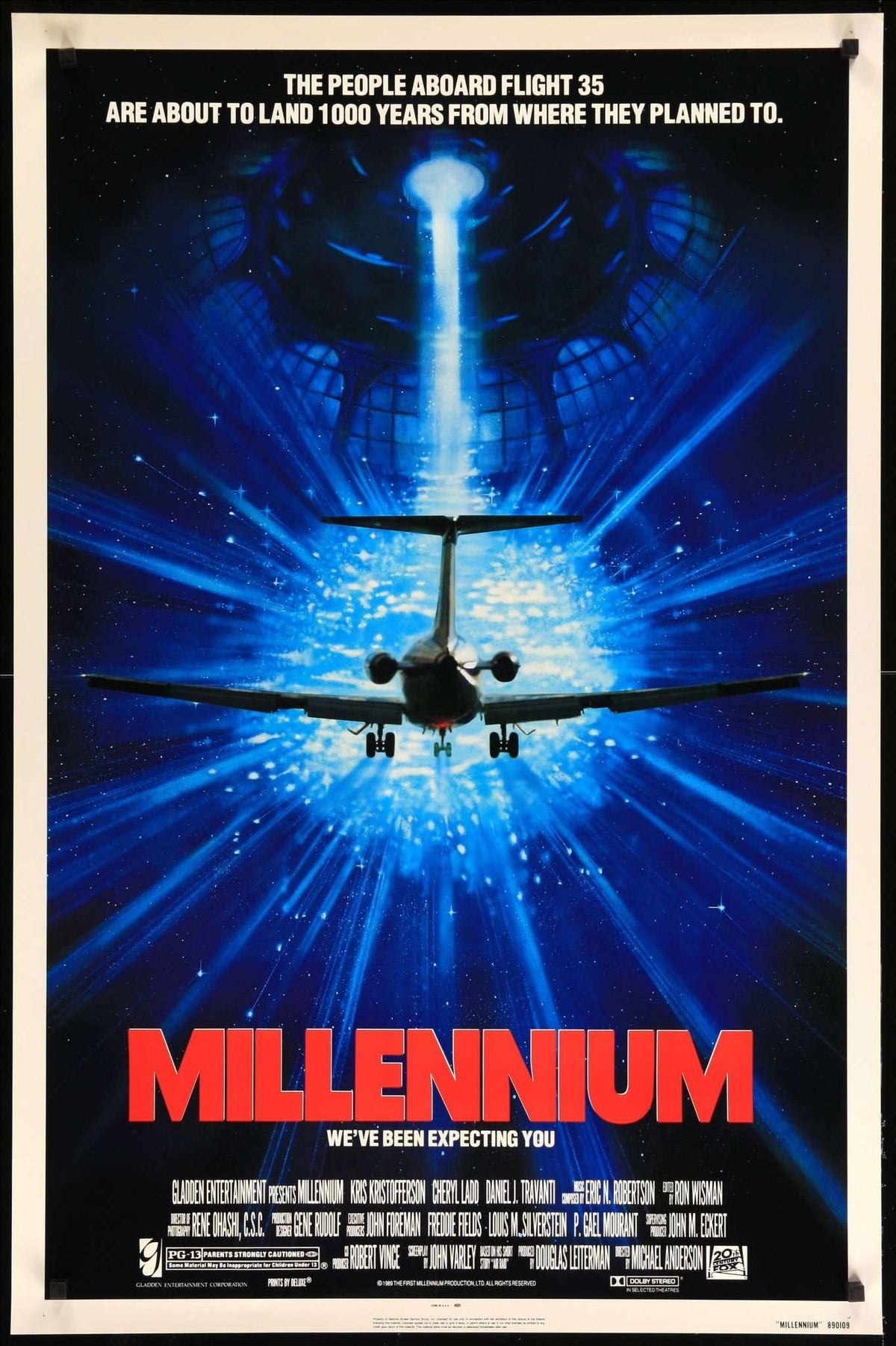 Millennium (1989) original movie poster for sale at Original Film Art - Vintage Movie Posters
