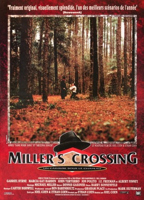 Miller's Crossing (1990) original movie poster for sale at Original Film Art - Vintage Movie Posters