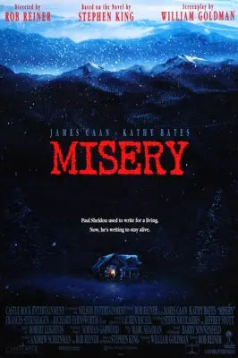 Misery (1990) original movie poster for sale at Original Film Art - Vintage Movie Posters