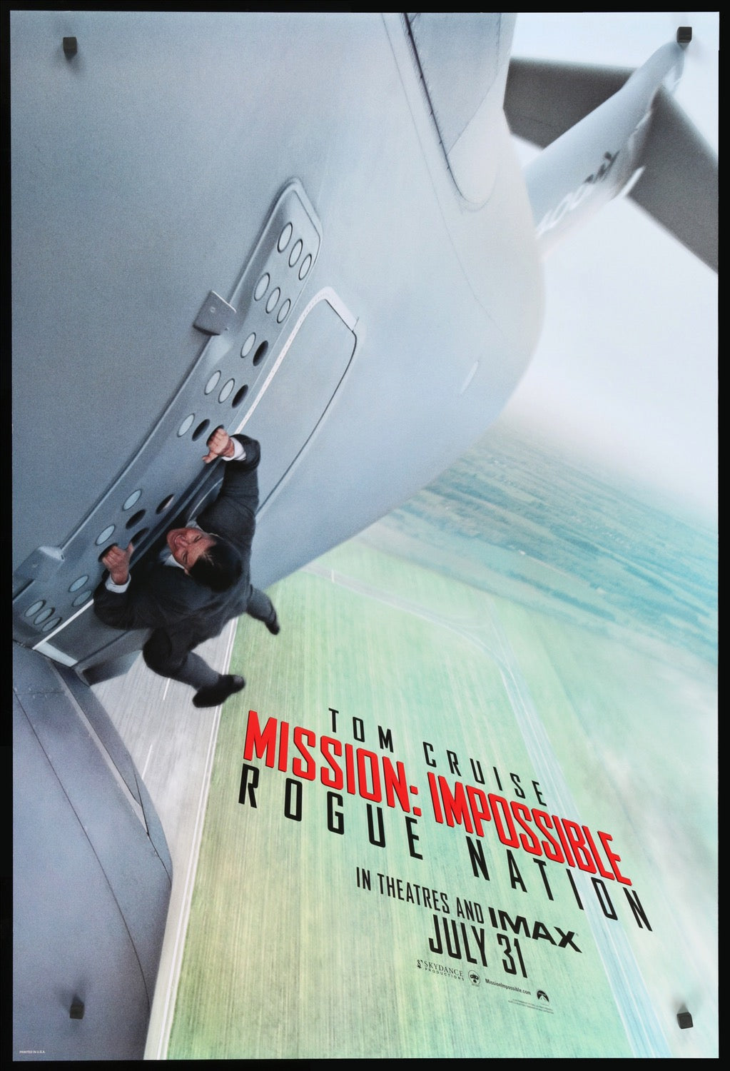Mission: Impossible - Rogue Nation (2015) original movie poster for sale at Original Film Art