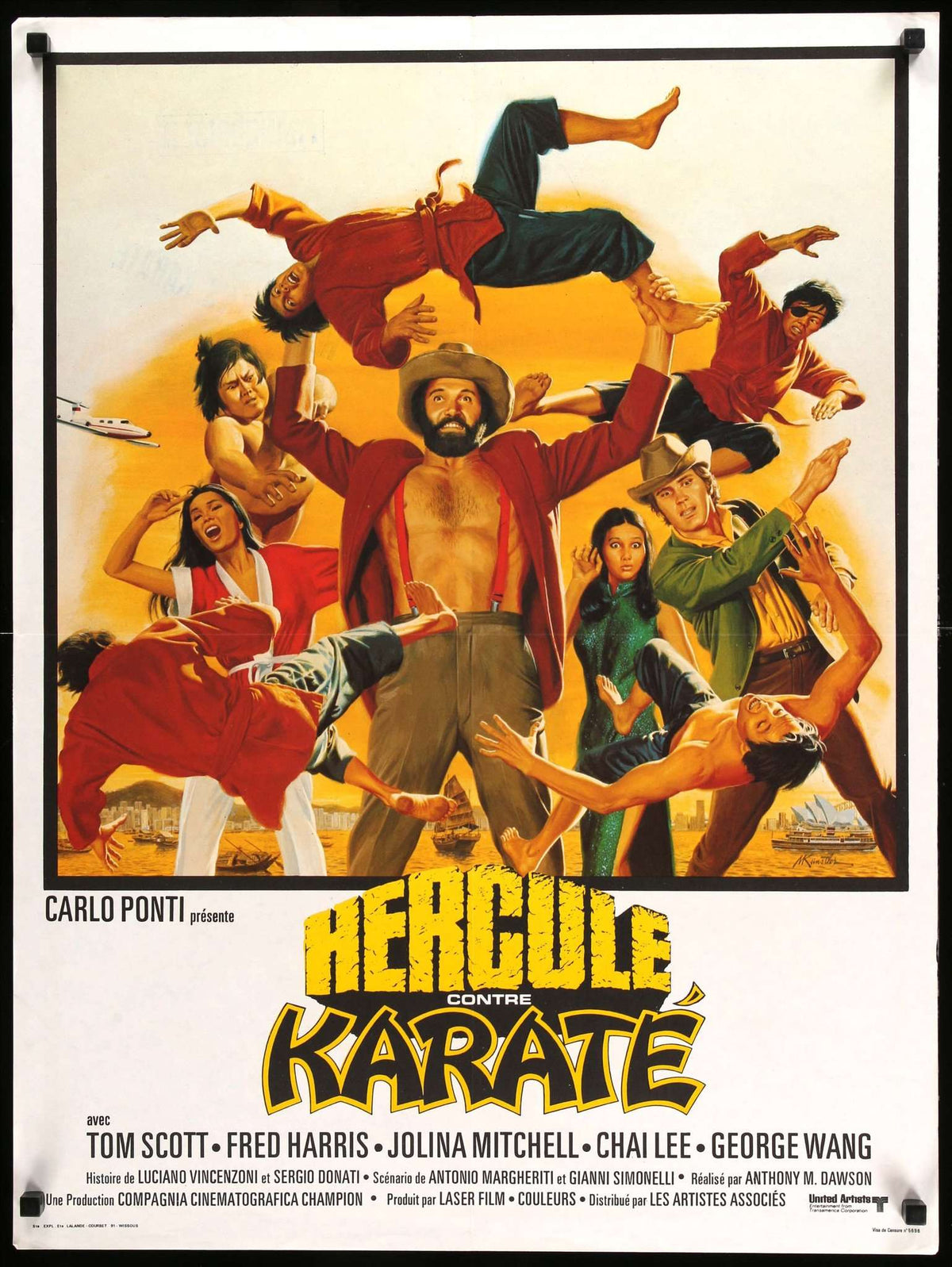Mr. Hercules Against Karate (1973) original movie poster for sale at Original Film Art - Vintage Movie Posters