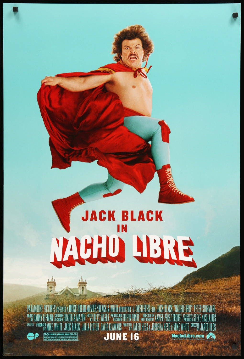 Nacho Libre (2006) original movie poster for sale at Original Film Art - Vintage Movie Posters