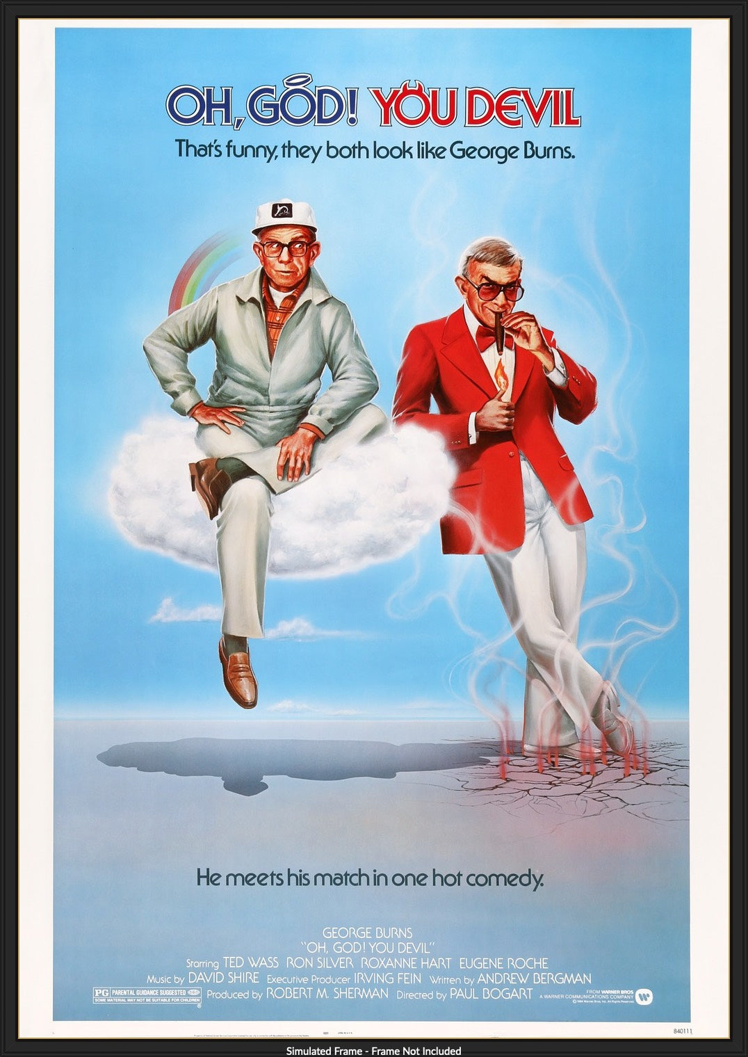 Oh, God! You Devil (1984) original movie poster for sale at Original Film Art - Vintage Movie Posters