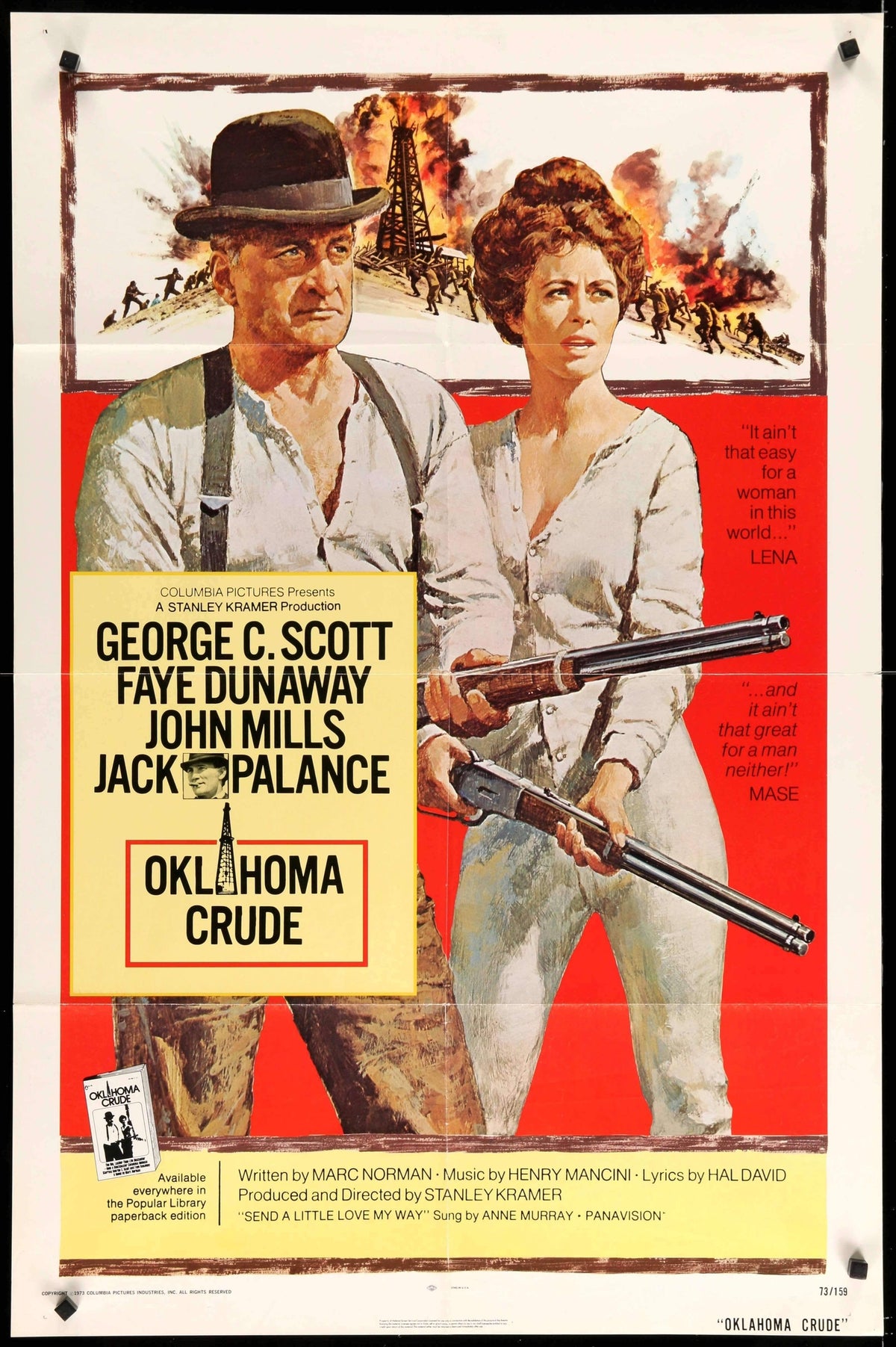 Oklahoma Crude (1973) original movie poster for sale at Original Film Art - Vintage Movie Posters