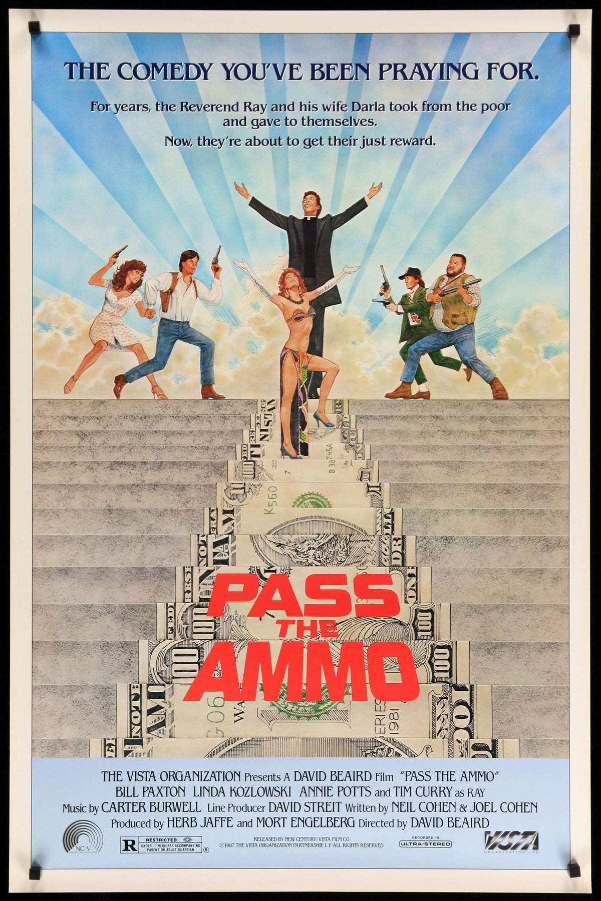 Pass the Ammo (1988) original movie poster for sale at Original Film Art