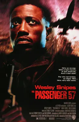 Passenger 57 (1992) original movie poster for sale at Original Film Art - Vintage Movie Posters