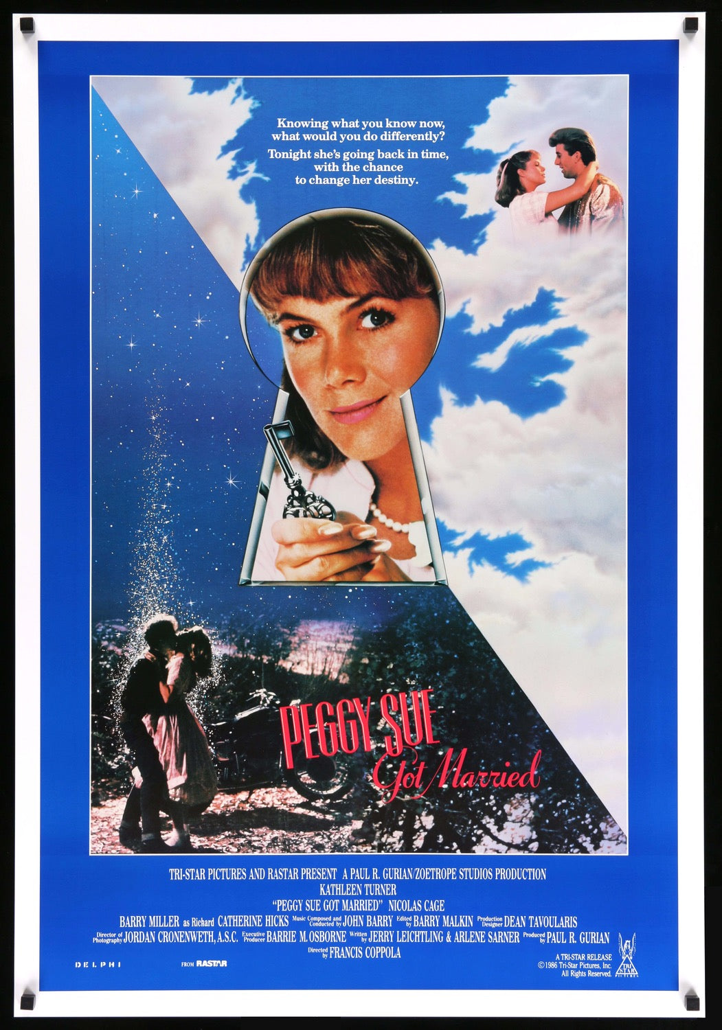 Peggy Sue Got Married (1986) original movie poster for sale at Original Film Art - Vintage Movie Posters