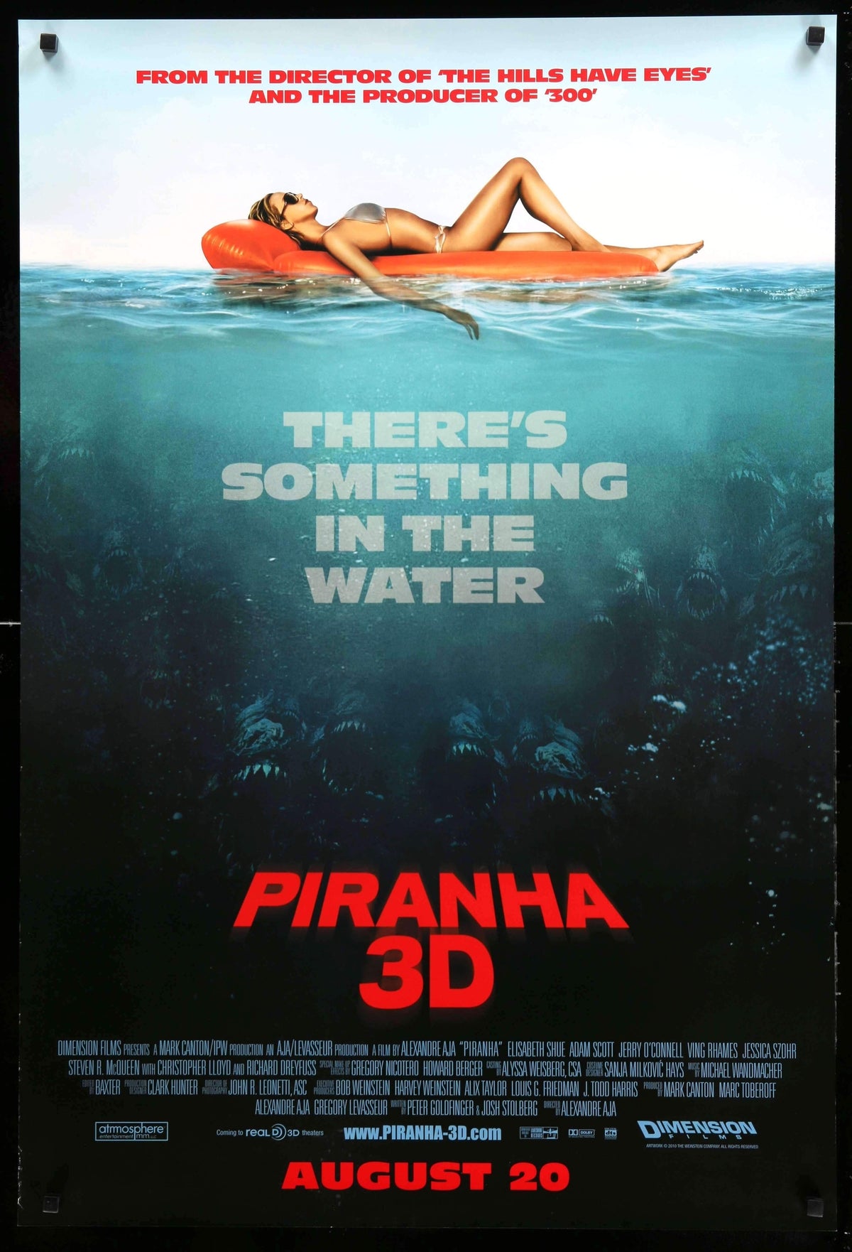 Piranha 3D (2010) original movie poster for sale at Original Film Art - Vintage Movie Posters