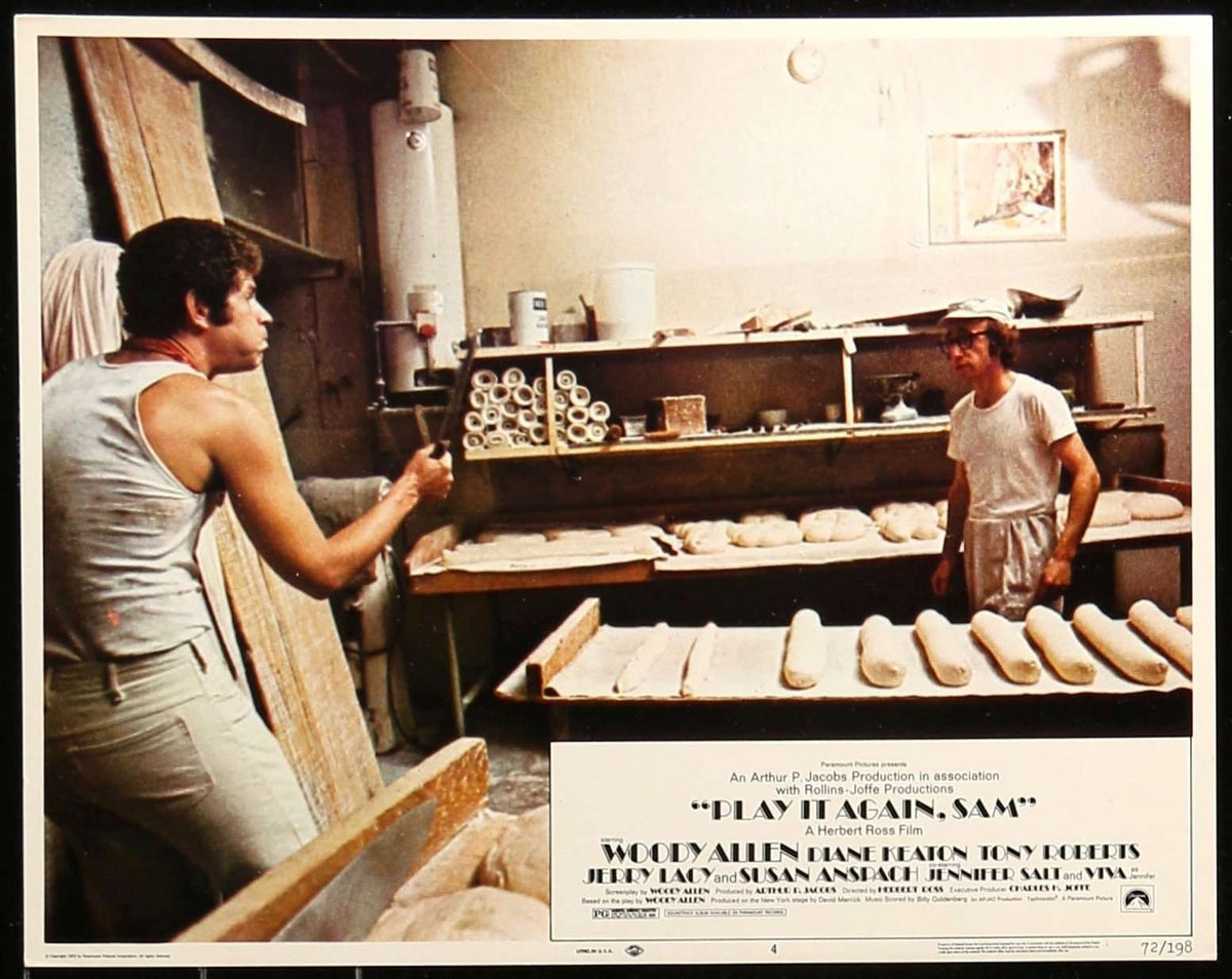 Movie Poster - Play It Again, Sam (1972) #4 Lobby Card  - Original Film Art - Vintage Movie Posters