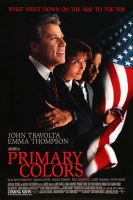 Primary Colors (1998) original movie poster for sale at Original Film Art - Vintage Movie Posters
