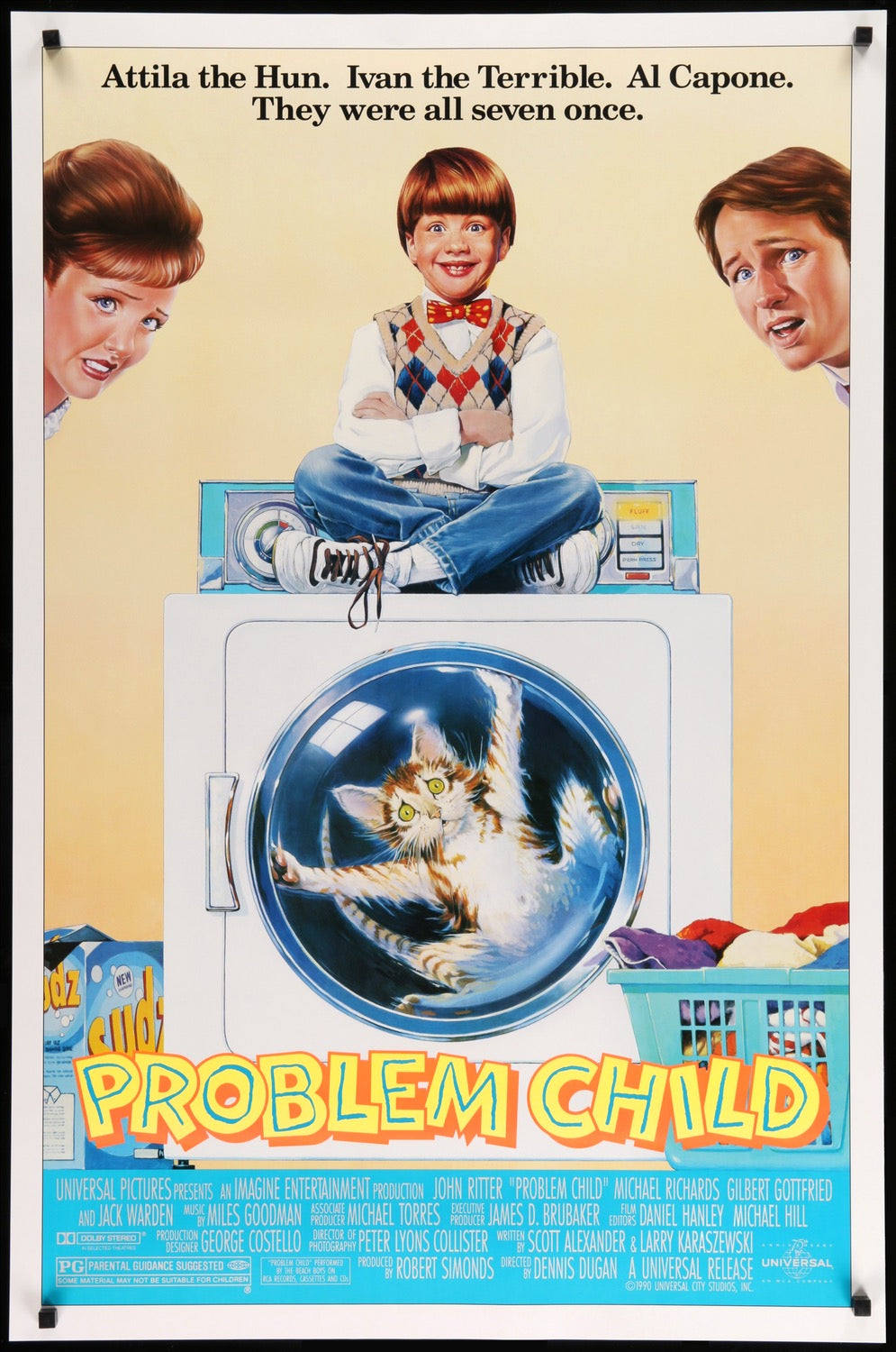 Problem Child (1990) original movie poster for sale at Original Film Art