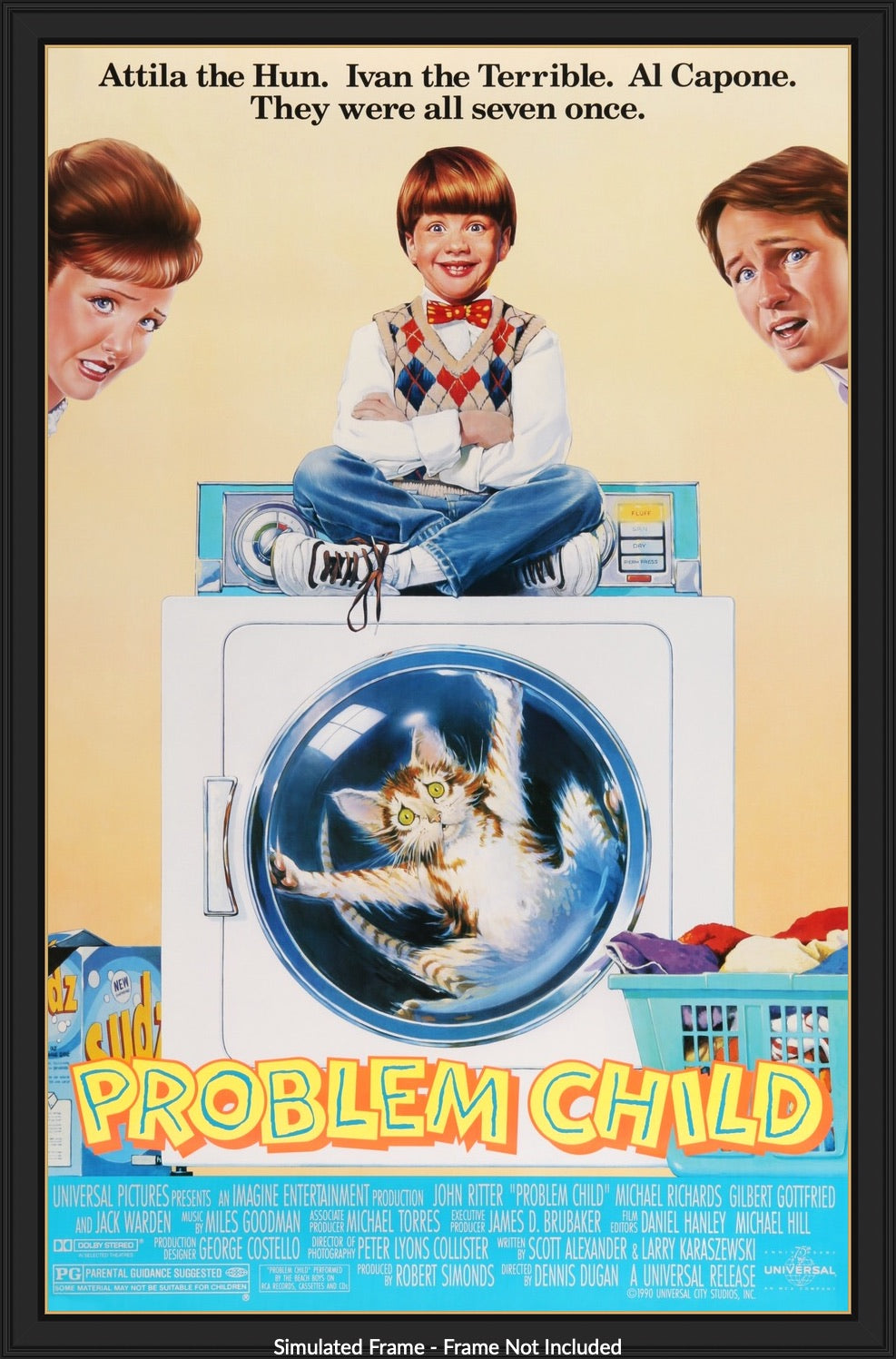 Problem Child (1990) original movie poster for sale at Original Film Art - Vintage Movie Posters