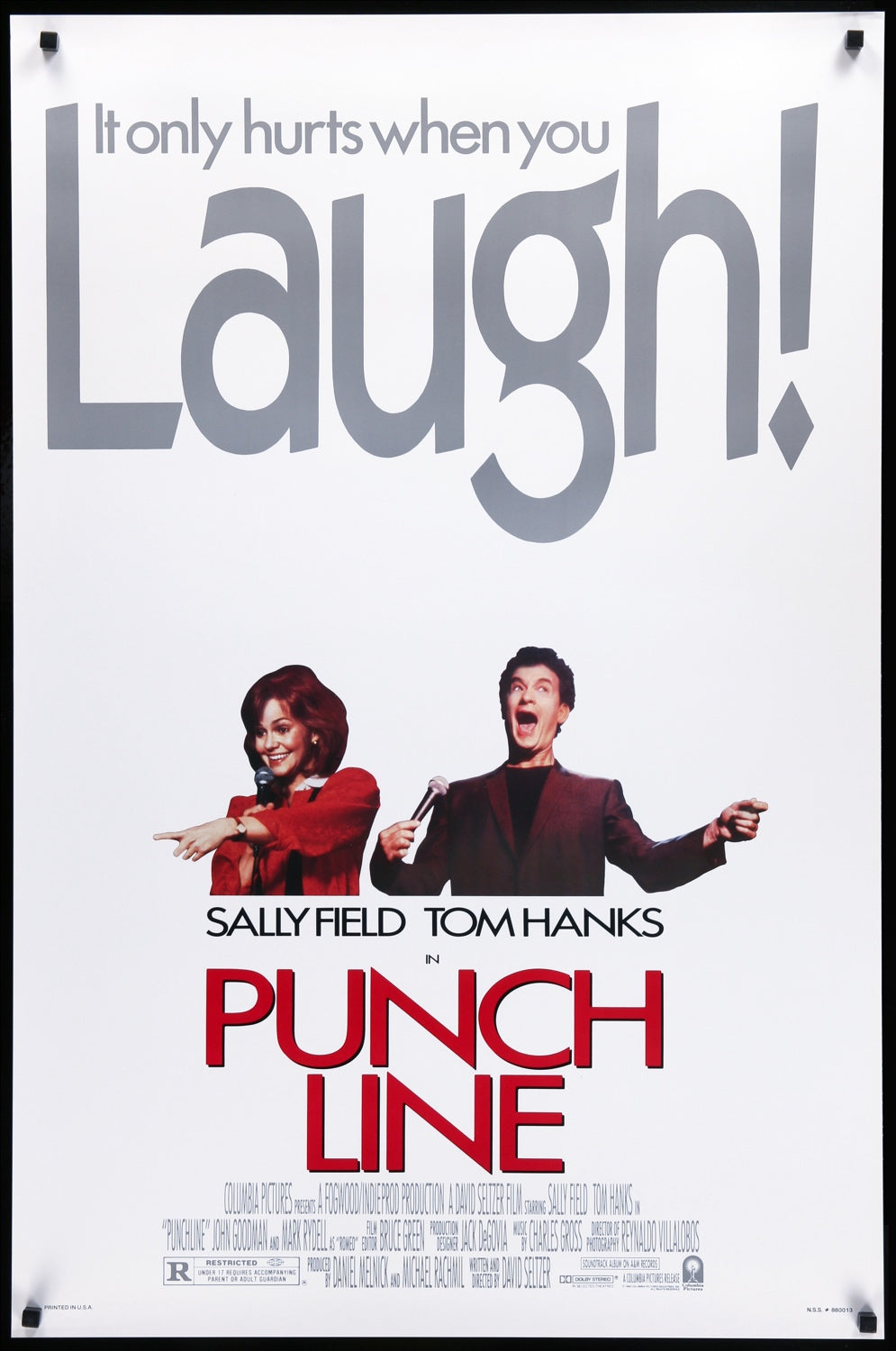 Punchline (1988) original movie poster for sale at Original Film Art - Vintage Movie Posters