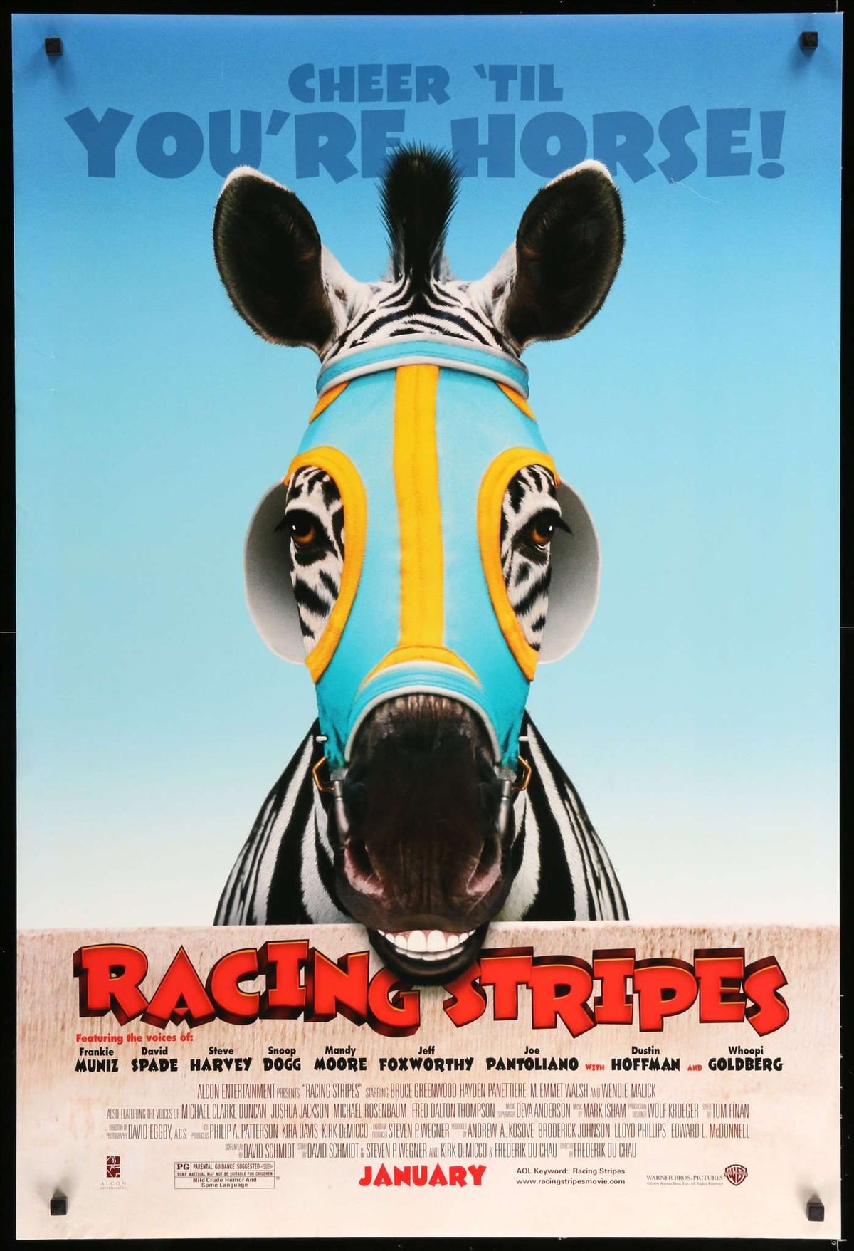 Racing Stripes (2005) original movie poster for sale at Original Film Art - Vintage Movie Posters