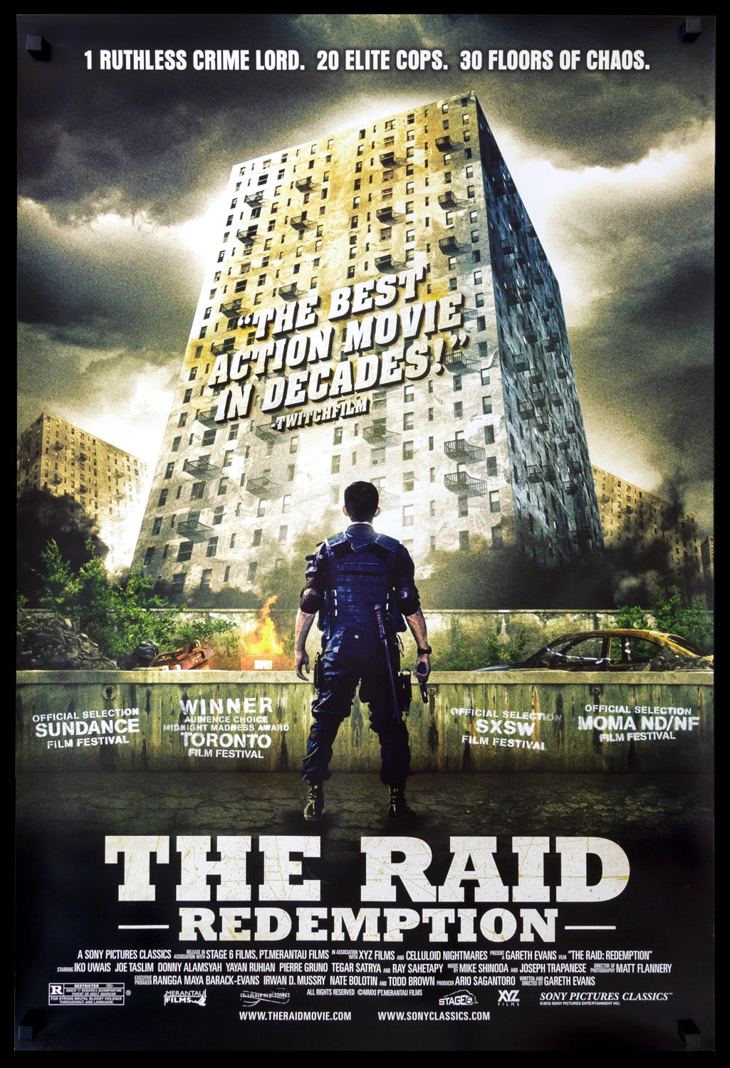 Raid: Redemption (2011) original movie poster for sale at Original Film Art - Vintage Movie Posters