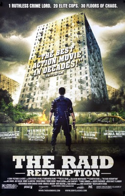 Raid: Redemption (2011) original movie poster for sale at Original Film Art - Vintage Movie Posters
