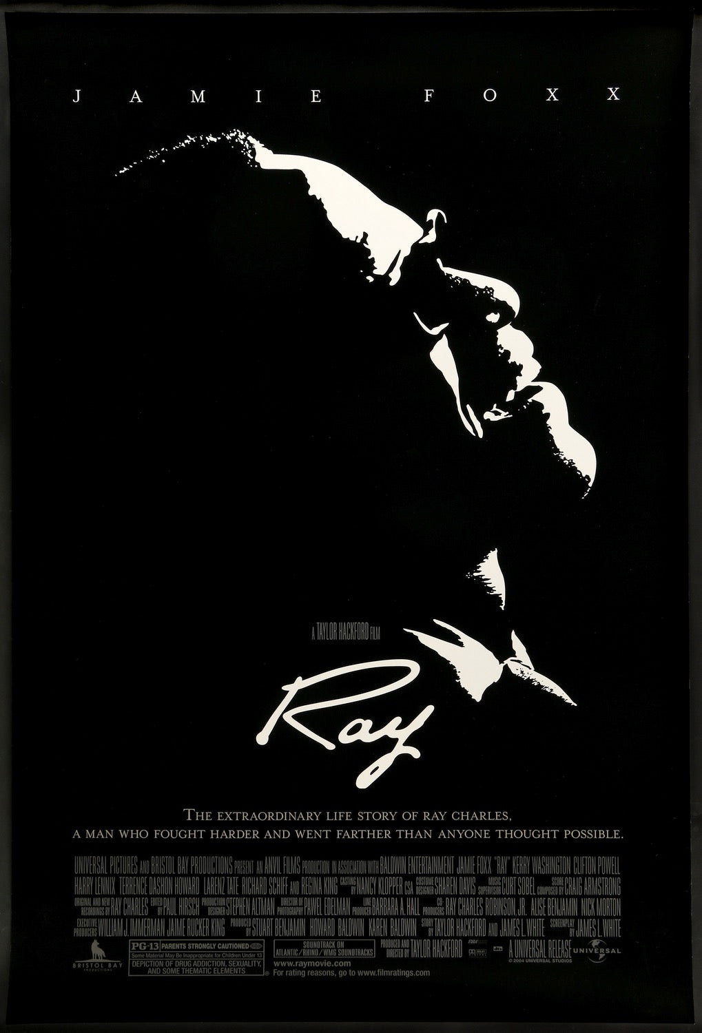 Ray (2004) original movie poster for sale at Original Film Art - Vintage Movie Posters