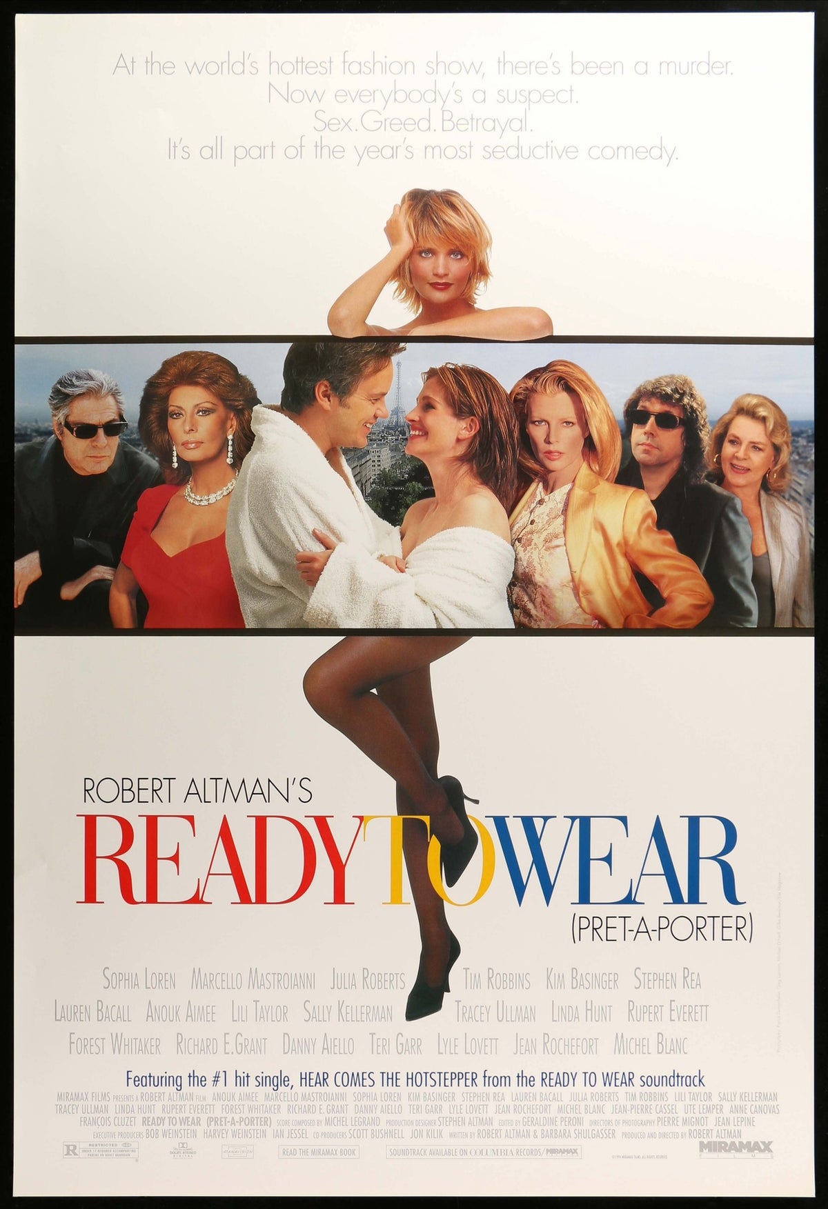 Ready to Wear (Prêt-à-Porter) (1994) original movie poster for sale at Original Film Art - Vintage Movie Posters