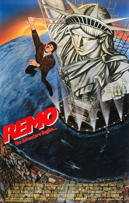 Remo Williams: The Adventure Begins (1985) original movie poster for sale at Original Film Art - Vintage Movie Posters