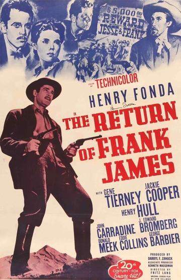 Return of Frank James (1940) original movie poster for sale at Original Film Art - Vintage Movie Posters