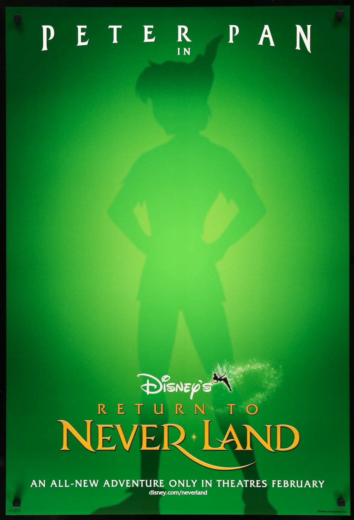 Return to Neverland (2002) original movie poster for sale at Original Film Art