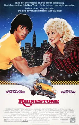Rhinestone (1984) original movie poster for sale at Original Film Art - Vintage Movie Posters