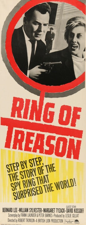 Ring of Treason (1964) original movie poster for sale at Original Film Art - Vintage Movie Posters