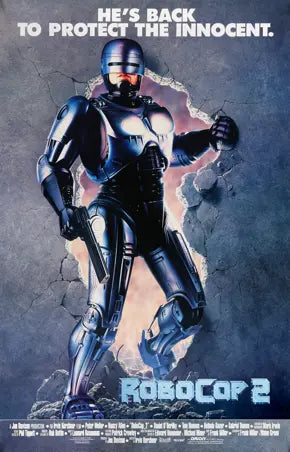 Robocop 2 (1990) original movie poster for sale at Original Film Art - Vintage Movie Posters