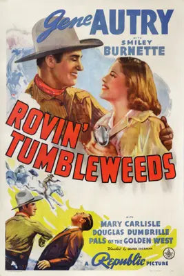 Rovin' Tumbleweeds (1939) original movie poster for sale at Original Film Art