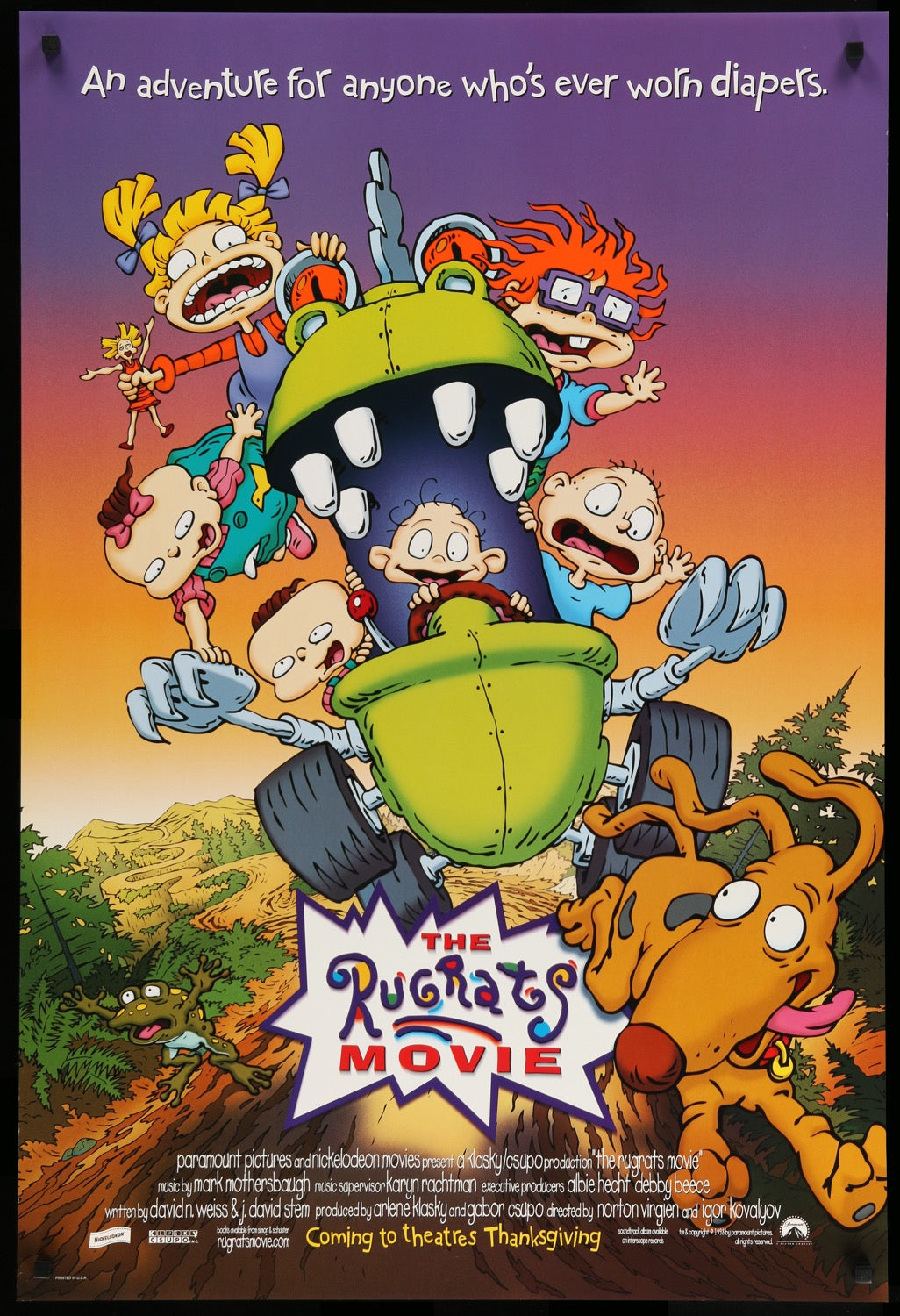 Rugrats Movie (1998) original movie poster for sale at Original Film Art - Vintage Movie Posters