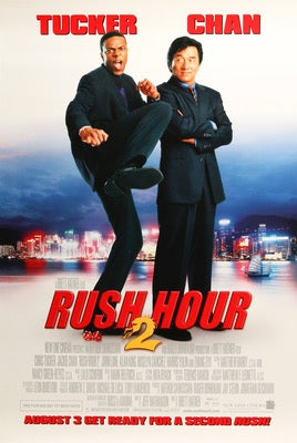 Rush Hour 2 (2001) original movie poster for sale at Original Film Art - Vintage Movie Posters