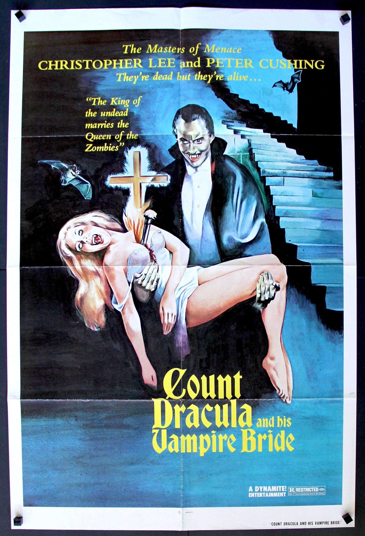 Satanic Rites of Dracula (1973) original movie poster for sale at Original Film Art