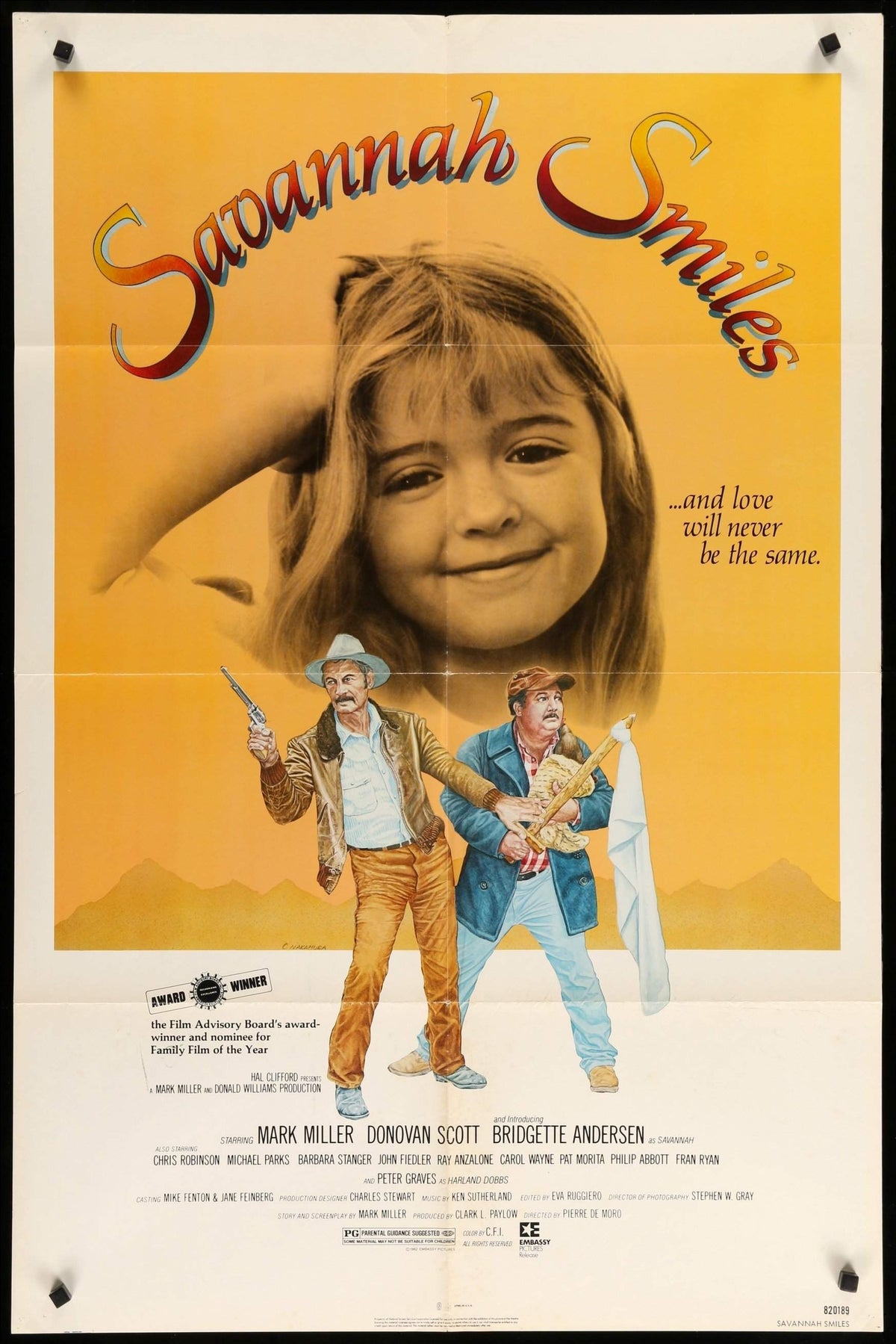 Savannah Smiles (1982) original movie poster for sale at Original Film Art