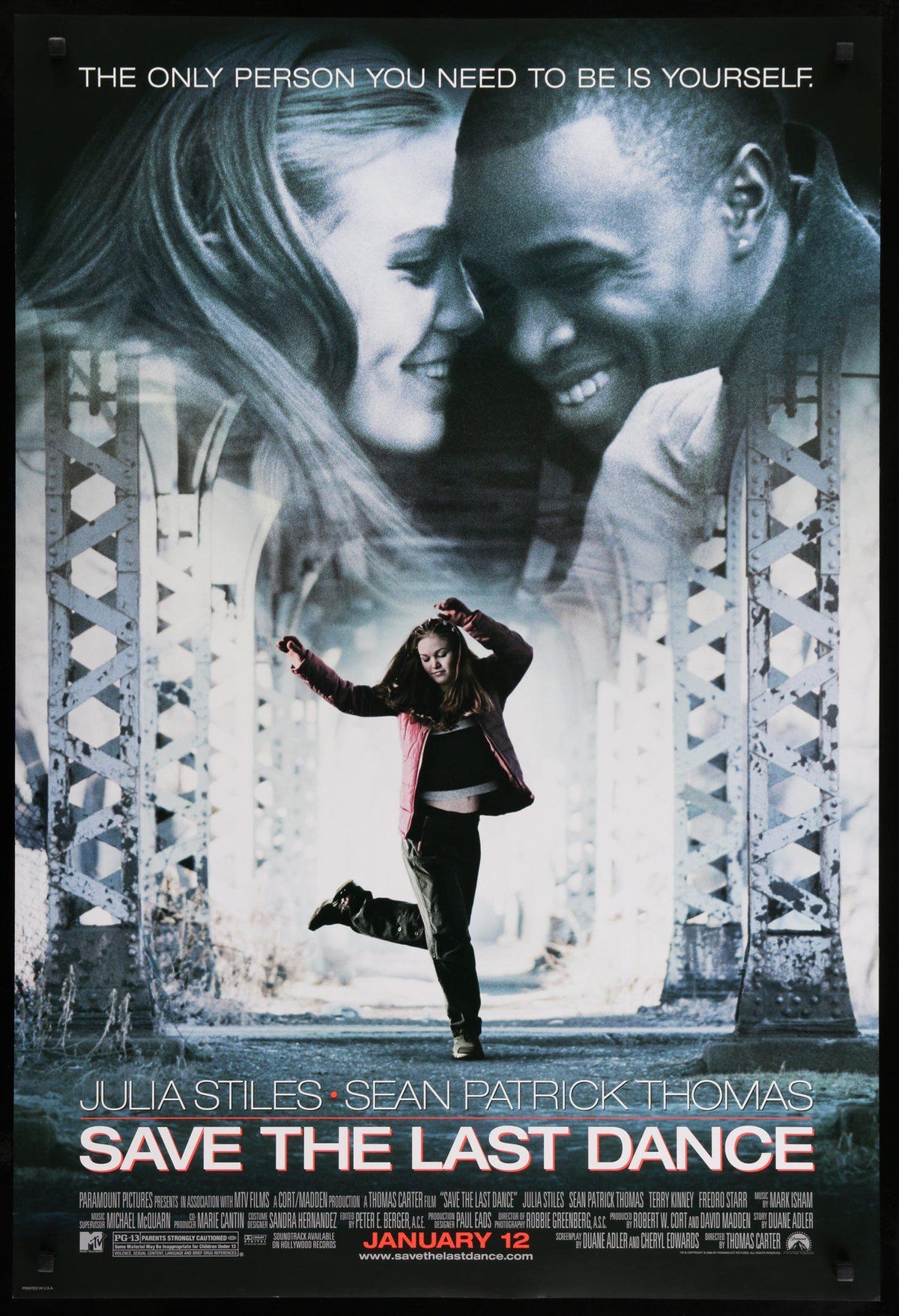 Save the Last Dance (2001) original movie poster for sale at Original Film Art - Vintage Movie Posters