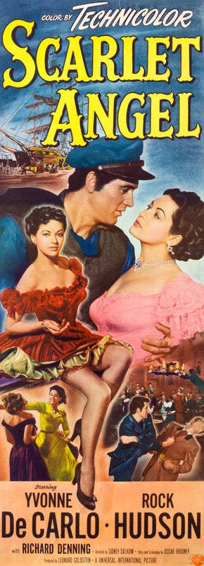 Scarlet Angel (1952) original movie poster for sale at Original Film Art - Vintage Movie Posters