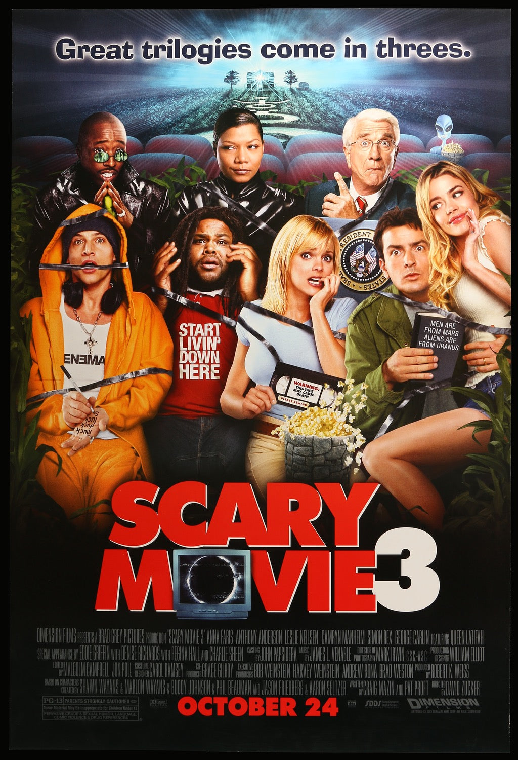 Scary Movie 3 (2003) original movie poster for sale at Original Film Art