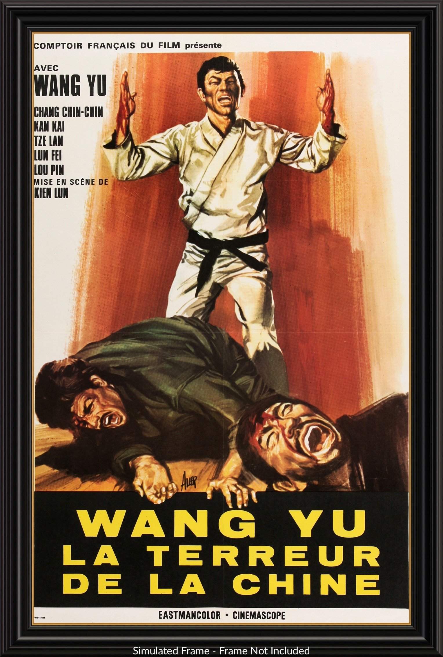 Wang Yu: Ten Fingers of Steel (1973) original movie poster for sale at Original Film Art